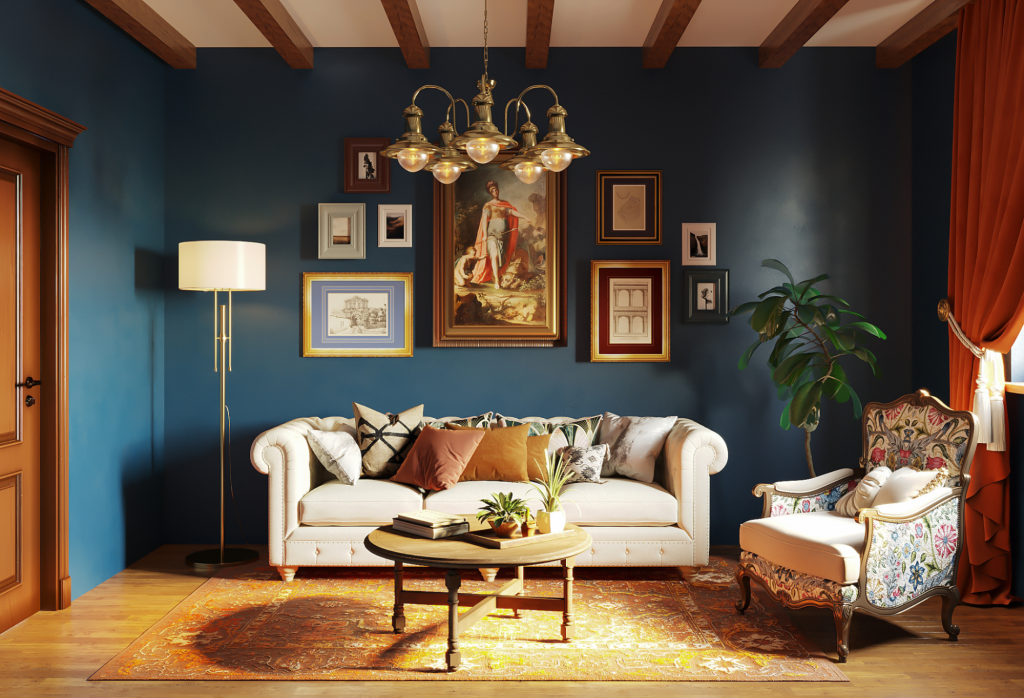 Классический интерьер гостиной